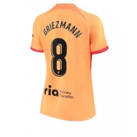 Atletico Madrid Antoine Griezmann #8 Tredjetrøje Dame 2022-23 Kortærmet
